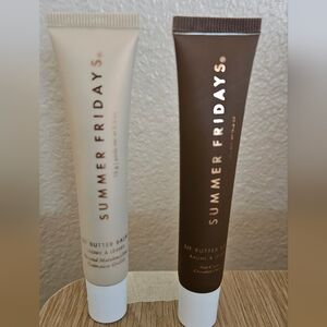 Summer Fridays Lip Butter Balm Duo - Toasted Marshmallow And Hot Coco